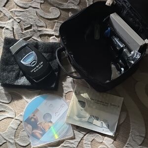 Calvin Klein Black and Silver Skincare Tool Set